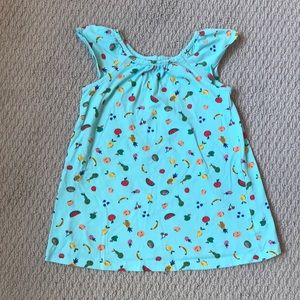 Hanna Andersson cotton fruit dress size 100